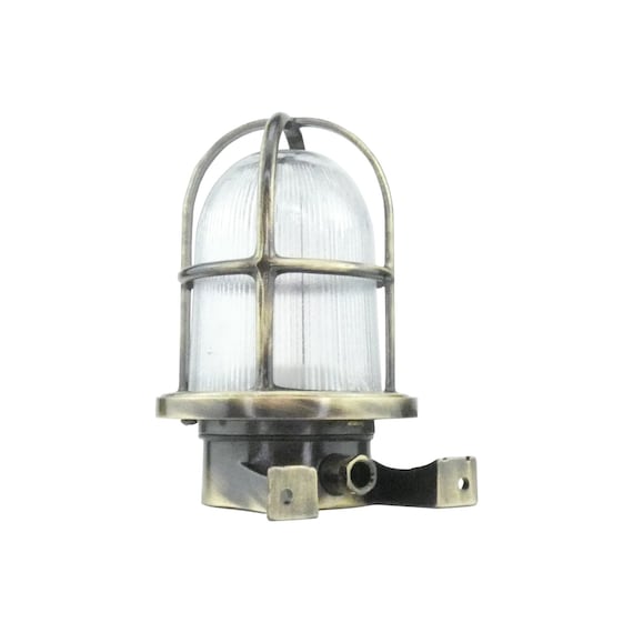 Fos Messing Schott Outdoor Wasserdichte Lampe Licht Nautische Etsy