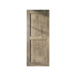 Classic Design Finished & Unassembled 84in Frame Colored Barn Door