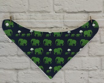 Bandana Bib - Mama & Baby Elephant
