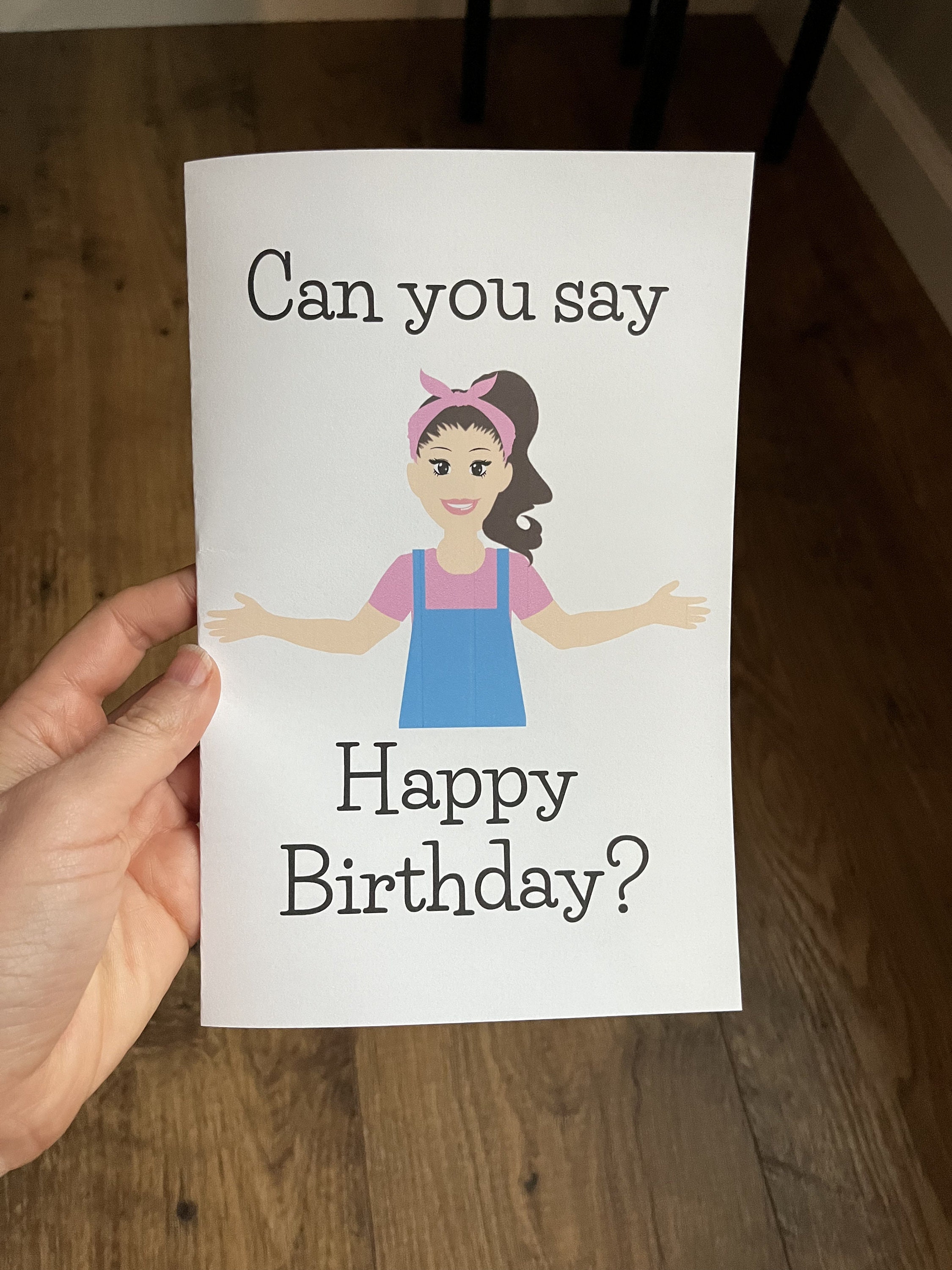 Miss Rachel Birthday Card Instant Download | Rachel Card to Print at ...