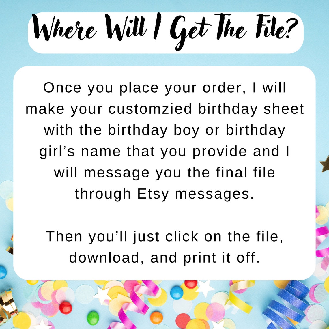Personalized Ms Rachel Birthday Sheet Download and Print Ms Rachel ...