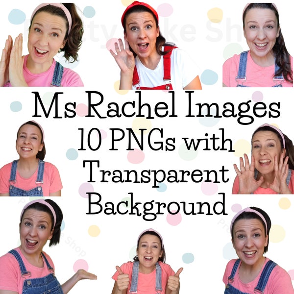 Ms Rachel PNG Images | Ms Rachel Transparent Background | Miss Rachel Digital Download | Ms Rachel Images  | Ms Rachel Digital Images