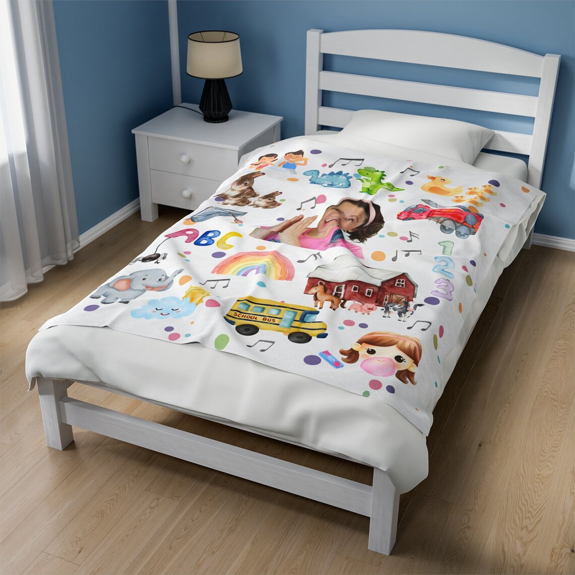 Ms Rachel Blanket With Song Symbols Songs for Littles Songs Blanket