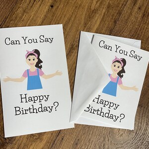 Miss Rachel Birthday Card Instant Download | Rachel Card to Print at ...