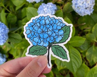 Hydrangea Sticker