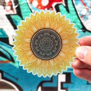 Sunflower Sticker