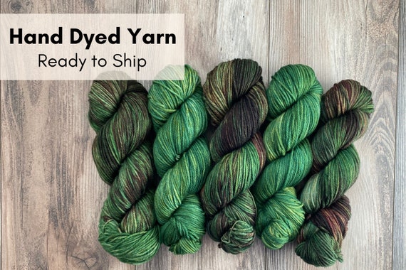 Forest Green Yarn Skein