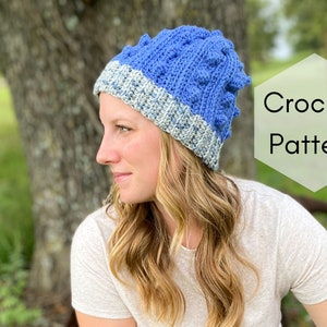 CROCHET PATTERN // Honey Creek Beanie image 1