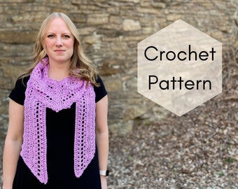 CROCHET PATTERN // Carmen Scarf