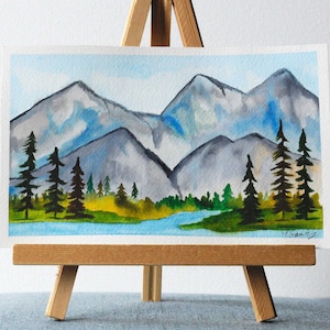 Original Watercolour Painting, Watercolour Landscape, Watercolour Artwork, Landscape Painting, Watercolor Art, Original Painting