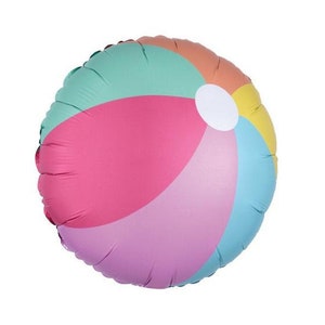 Beach Ball Balloon/Beach Ball/Beach Party/Pool Party/Pool Party Decorations/Pool Party Props/Beach Party Props/Pastel Balloons/Pastel