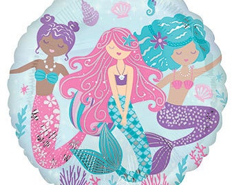 Shimmering Mermaid|Under the Sea Party|Mermaid Balloons|Mermaid Party|Mermaid Theme|Mermaid Decor|Mermaid|Under the sea|Mermaid Birthday