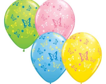 Butterfly Party/Butterfly Balloon/Clear Balloon/Butterfly Balloons/Butterfly Party Theme/Butterfly Decorations/Butterfly Birthday Decor