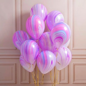 Unicorn Party | Marble Balloons | Birthday Party