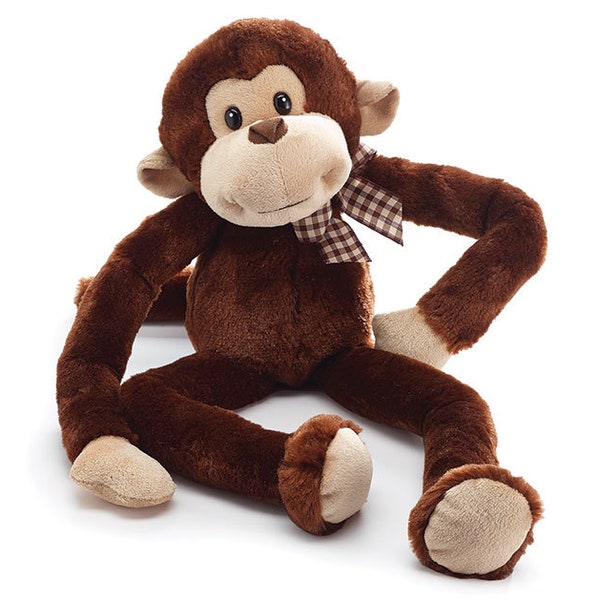 Monkey Plush/Plush Jungle Party/Safari Party/Animal Party/Safari Theme/Wild One