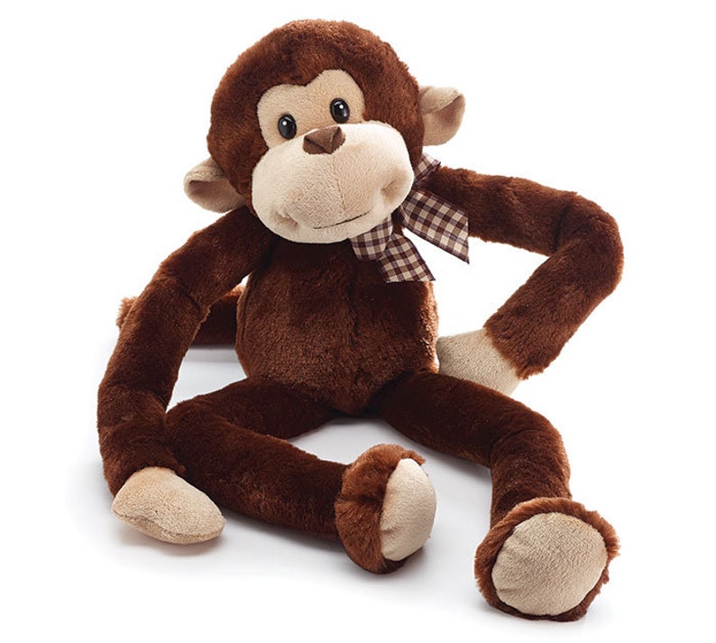 Monkey Plush/plush Jungle Party/safari Party/animal Etsy