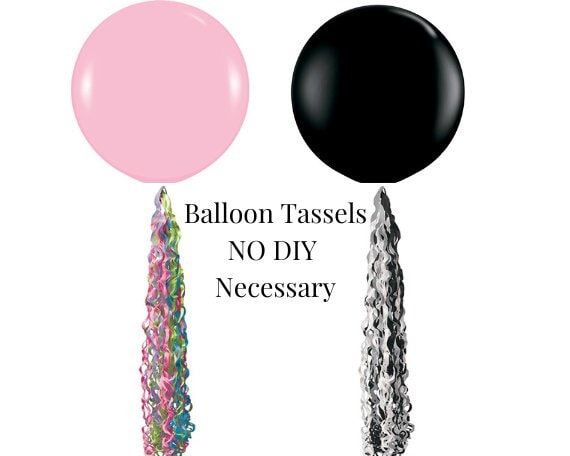 Balloon Tasselno DIY Necessaryblack and White Tasselwedding