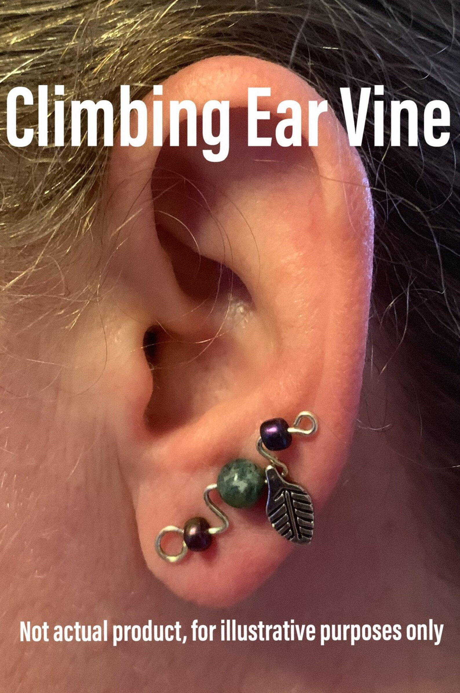 Metalic Copper Ear Vines, Ear Climbers Etsy
