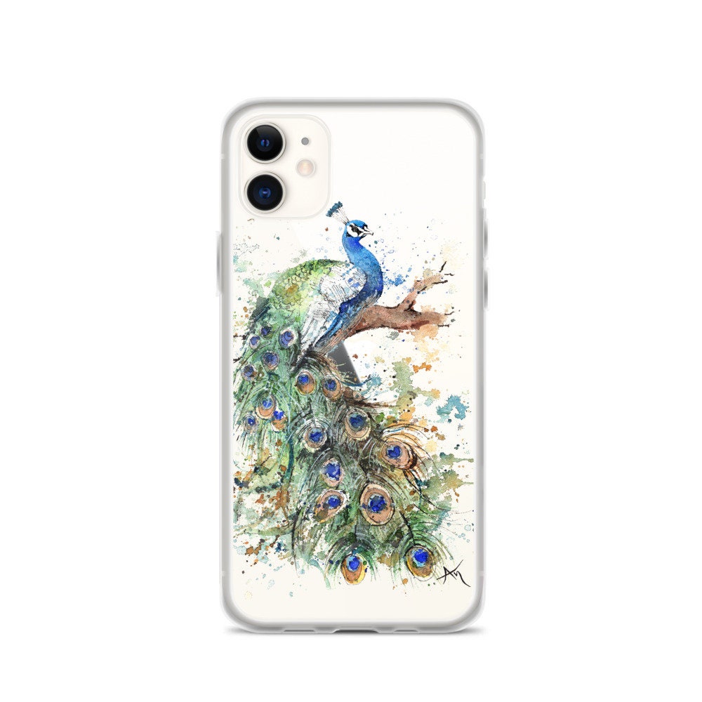 Peacock iPhone Case Peacock Phone Case iPhone 15 Case