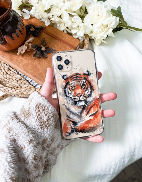 Tiger case iPhone tiger phone case animal case iPhone tiger case iPhone 14 tiger case phone jungle case iPhone animal print case iPhone art