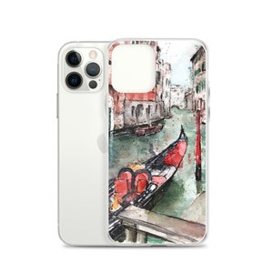 Venice - Watercolor iPhone Case - Unique iPhone Case - iPhone 12 Case - iPhone 12 Pro Case - Pro Max - iPhone 11 - SE - S - XS - XR