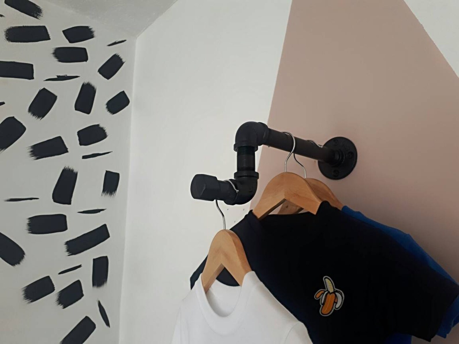 Industrial Pipe Clothes Hanger Clothes Rail Coat Hanger Etsy