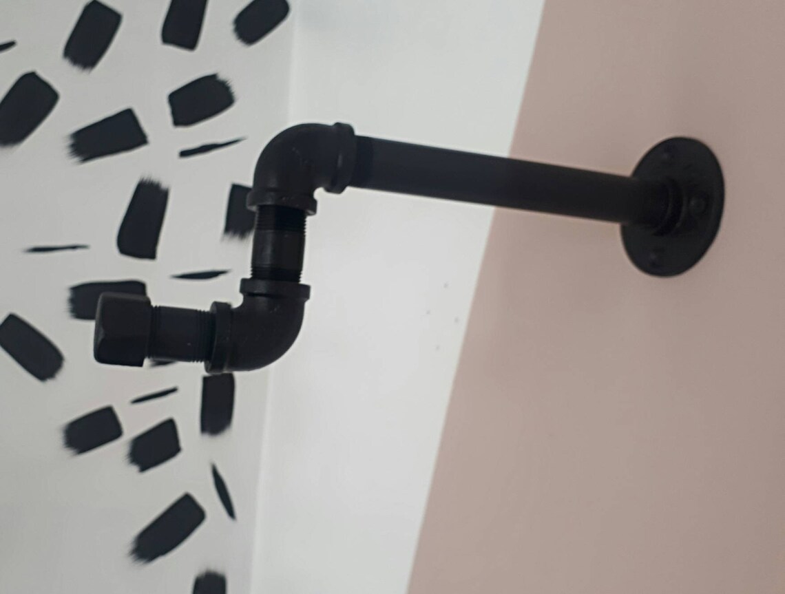 Industrial Pipe Clothes Hanger Clothes Rail Coat Hanger Etsy