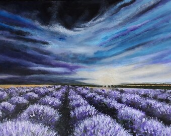 Lavender Fields print