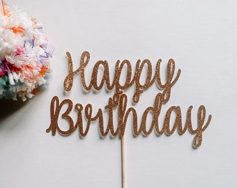 Happy birthday | Happy birthday cake topper | Cake topper | birthday cake topper