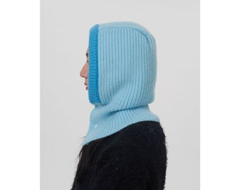 wool overhead warm wool hats, warm balaclava, hood