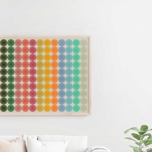 Large Modern Colorful Wall Art Large Art Print Abstract Wall Art Printable Art Multicolor Poster Large Poster Statement Artwork Home Decor image 9