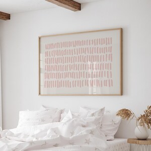 Girls Blush Pink Wall Art Bedroom Decor Baby Girl Nursery Decor Scandi ...