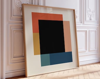 Modern Geometric Square DIGITAL Print