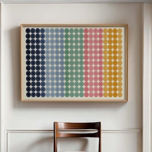 Cool Colorful Abstract FRAMED Art Print