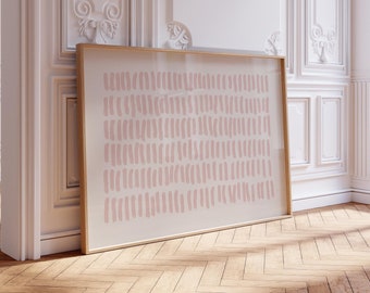 Pink Abstract Modern DIGITAL Print