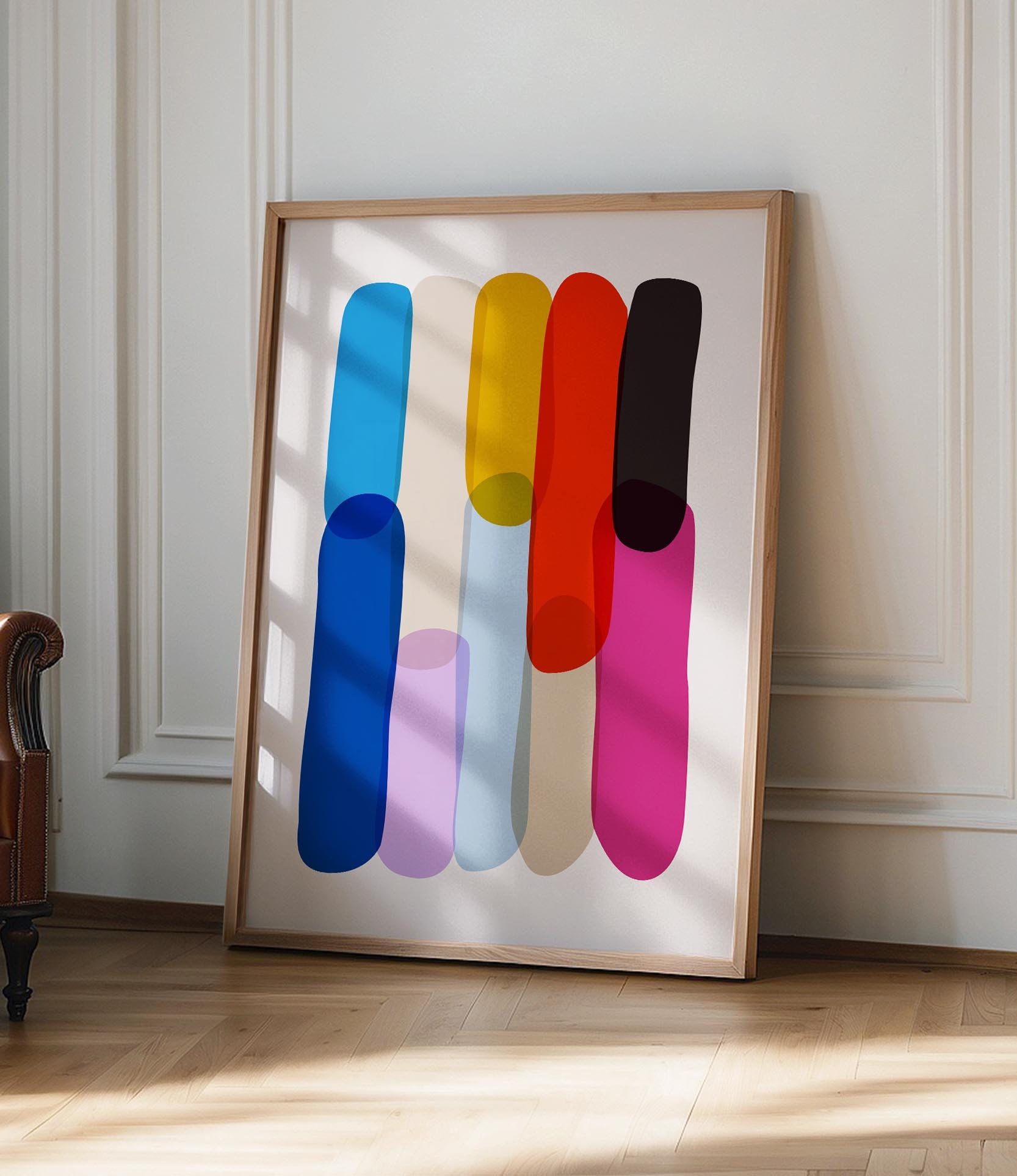 Pry Abstract Fun Modern Abstract Colorful DIGITAL Art Print - Etsy