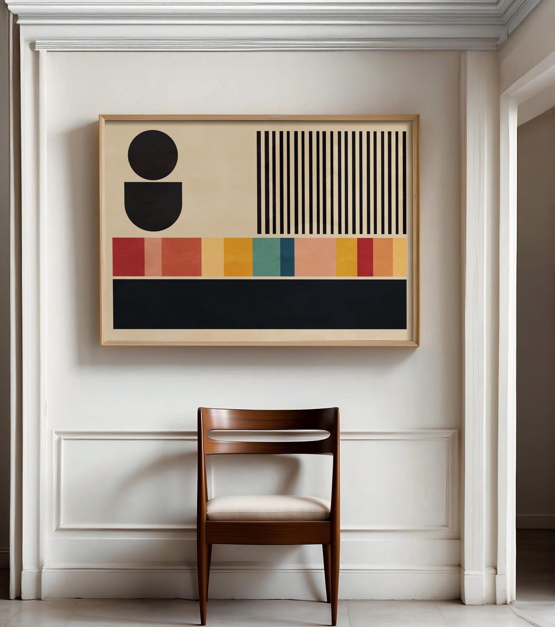 Bold Mid Century Modern Abstract DIGITAL Art - Etsy