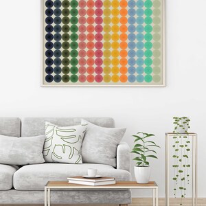 Large Abstract Print Large Colorful Modern Wall Art Print Large Wall Art Living Room Wall Decor Kids Bedroom Art Wall Art Decor Apartment image 8