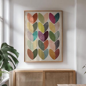 Cute Scandinavian Hearts DIGITAL Print