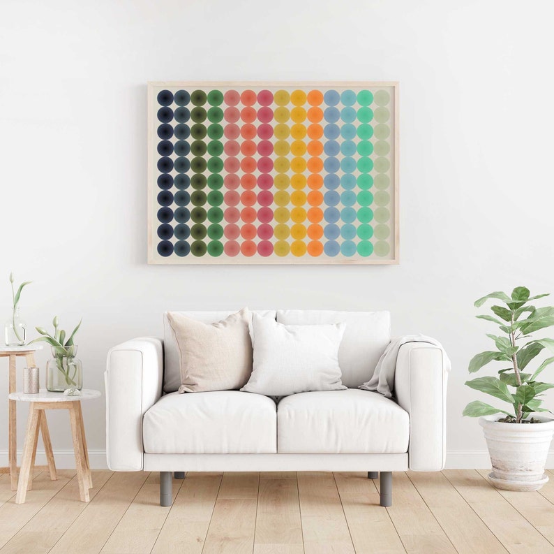 Large Modern Colorful Wall Art Large Art Print Abstract Wall Art Printable Art Multicolor Poster Large Poster Statement Artwork Home Decor image 9