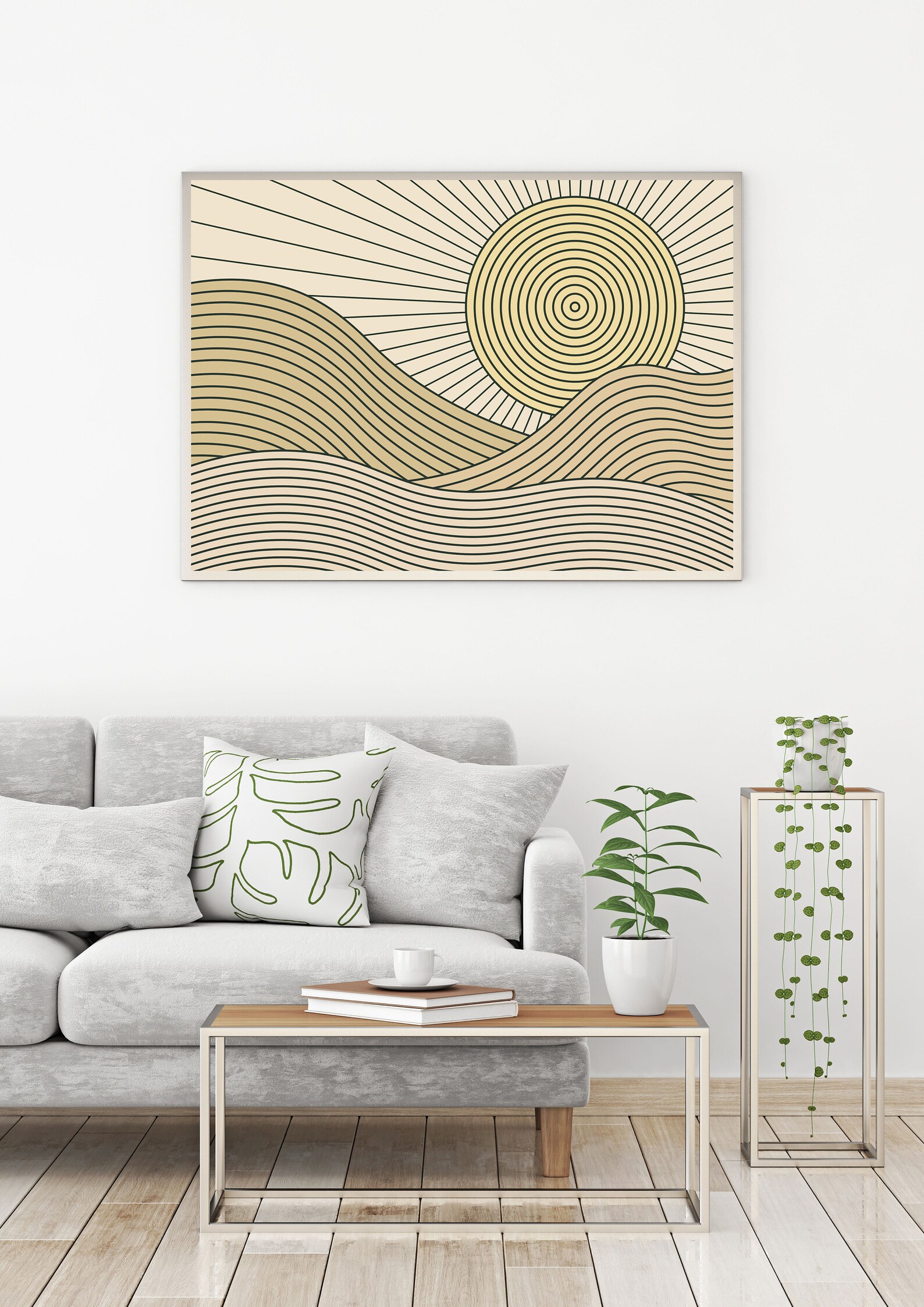 Large Sun Art Print Wall Print Abstract Sun Wall Art Sun | Etsy