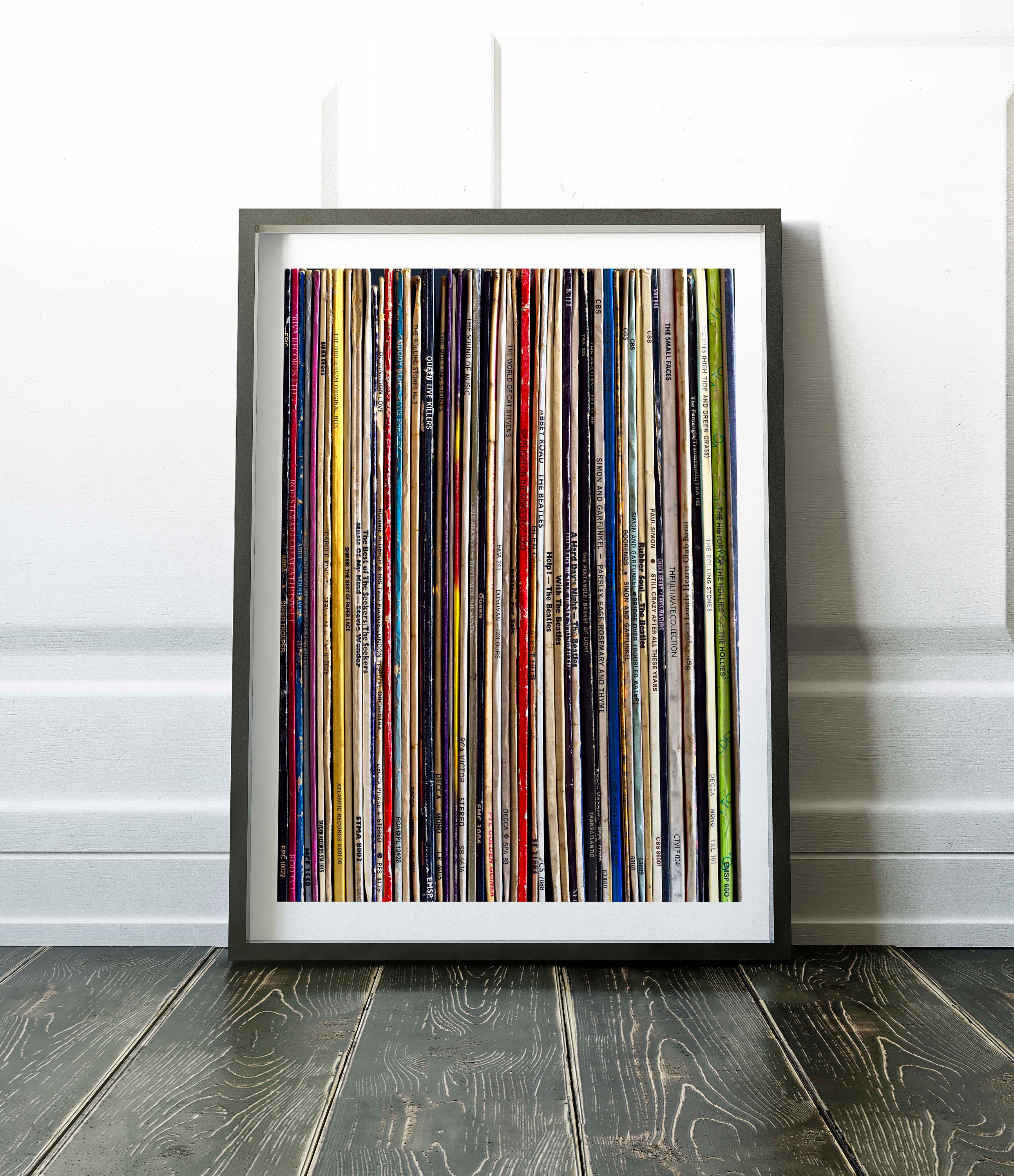 Music Poster Vinyl Wall Art Abstract Photography Retro Etsy