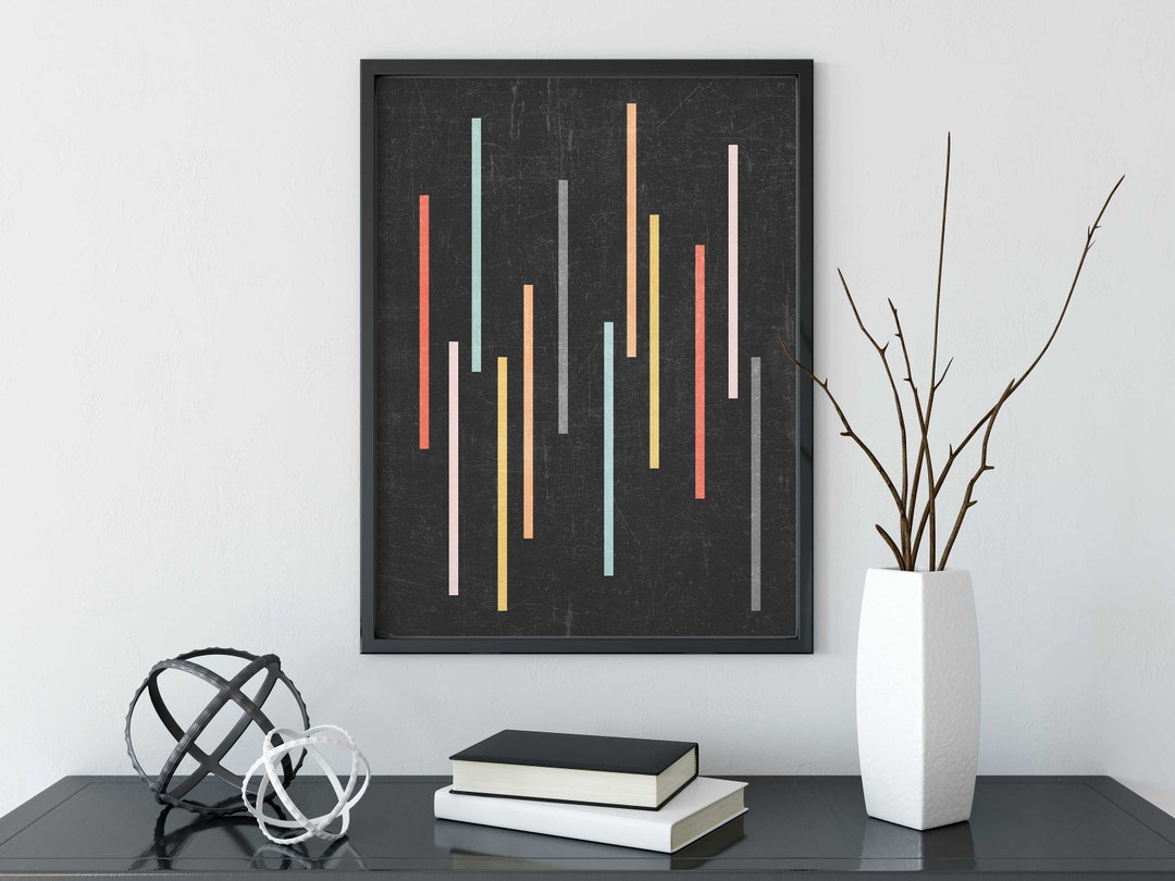 Printable Abstract Line Art Print Large Modern Abstract Art - Etsy