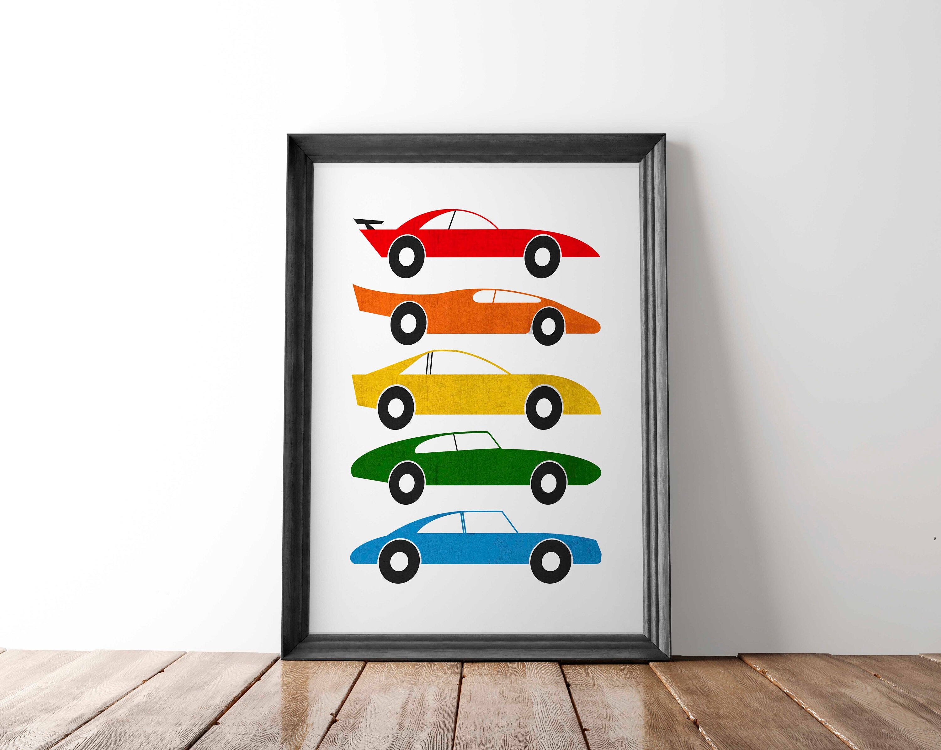 Kids Car Print Kids Room Decor Car Prints Boys Nursery Art Etsy