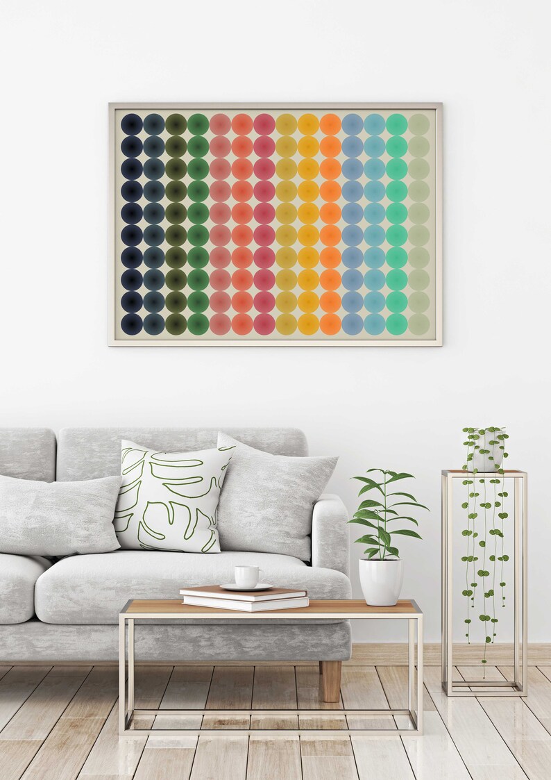 Large Modern Colorful Wall Art Large Art Print Abstract Wall Art Printable Art Multicolor Poster Large Poster Statement Artwork Home Decor image 8