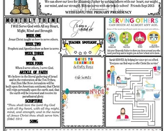newsletter template etsy