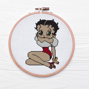 Bettyboop cross stitch