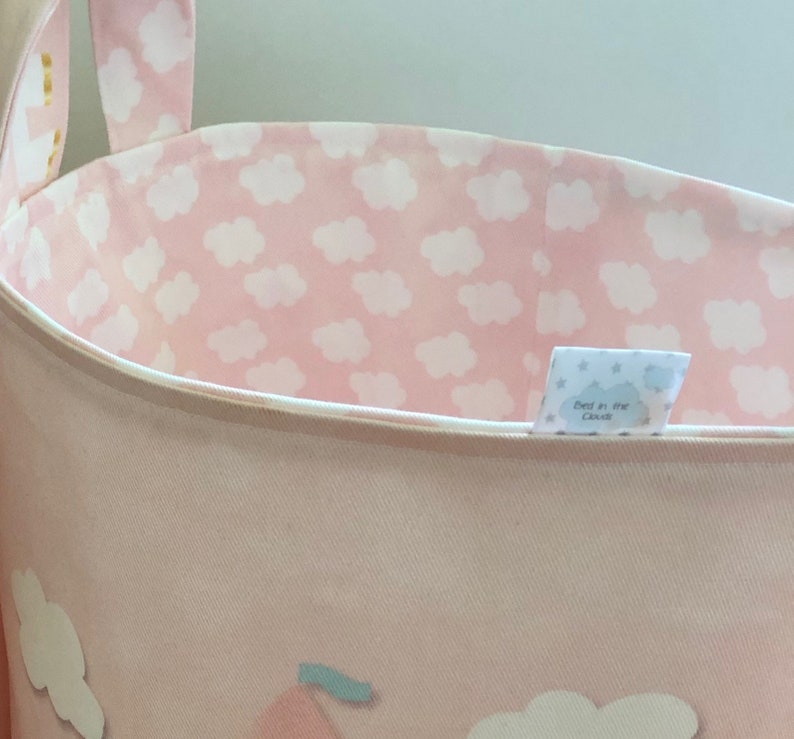 Nursery Décorunicorn Fabric Storage Basketbaby Laundry Etsy