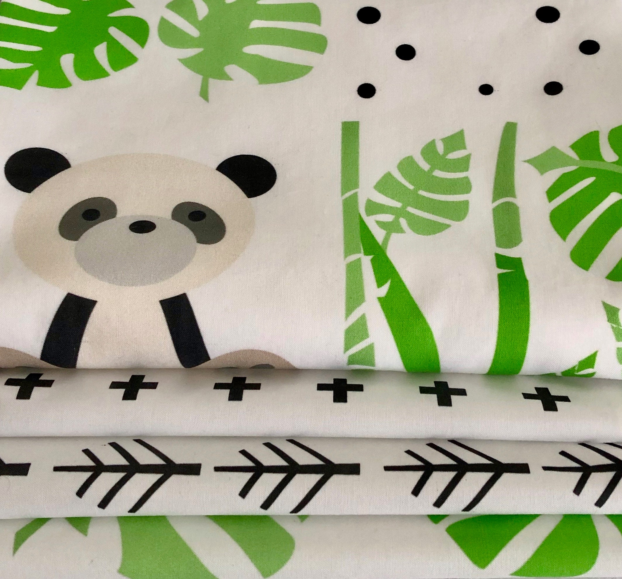 Tropical Nursery-Panda Nursery-Panda Bedding-Neutral | Etsy