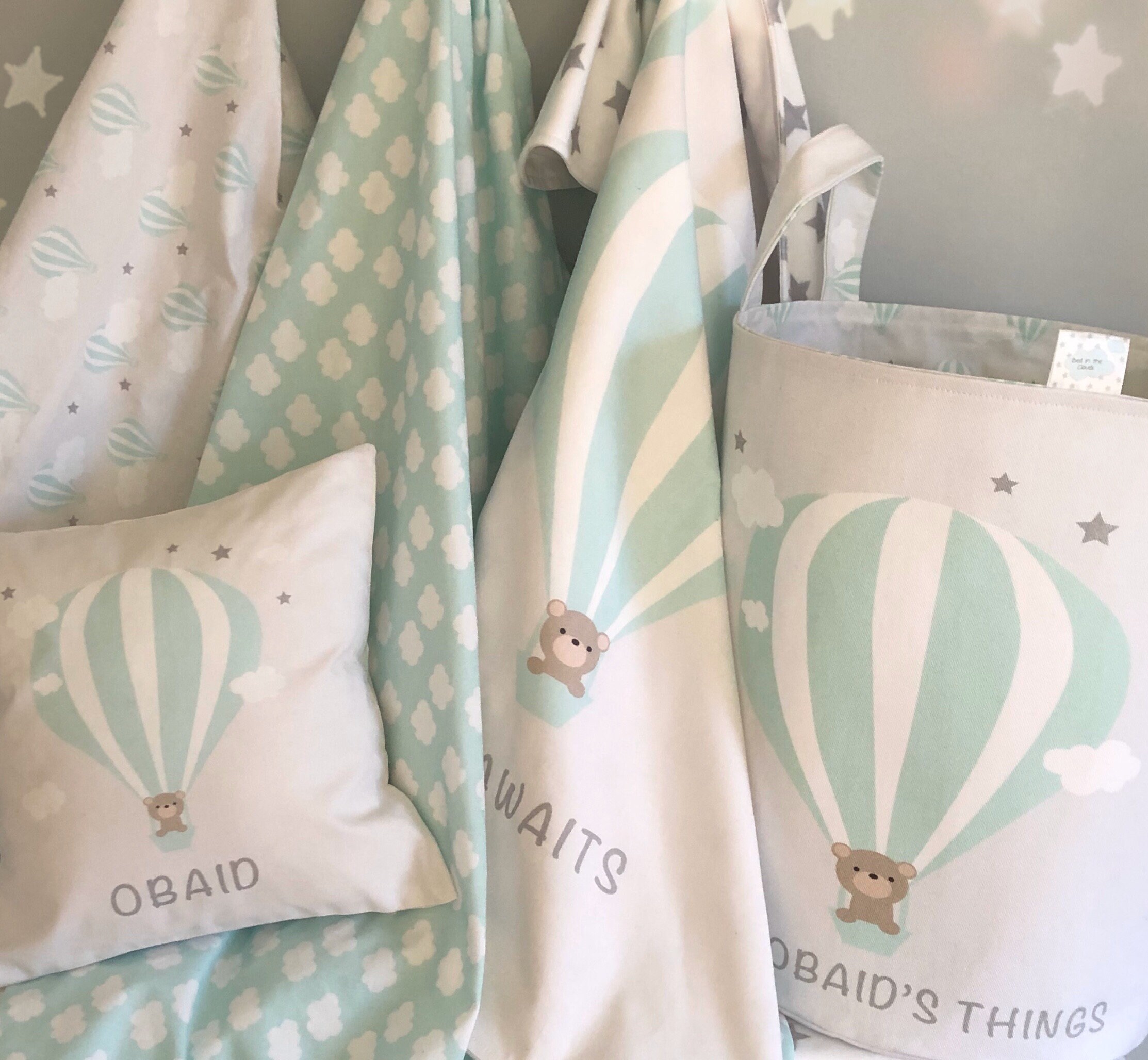 hot air balloon crib